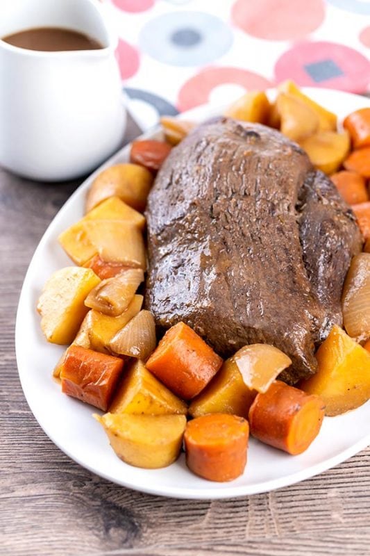 Beer Braised Venison Roast • Curious Cuisiniere