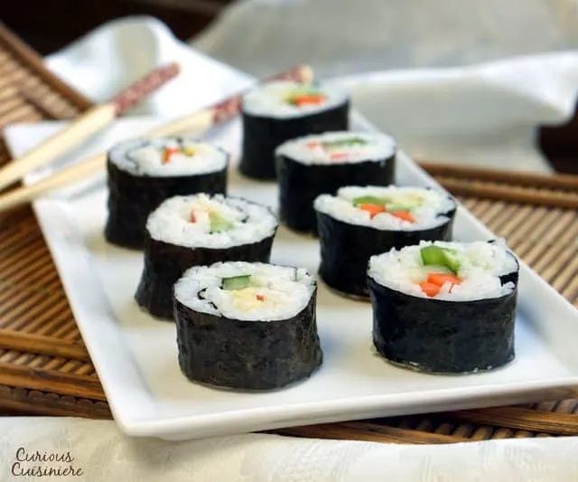 Homemade Sushi Rolls (Maki Sushi) - Mrsfoodiemumma