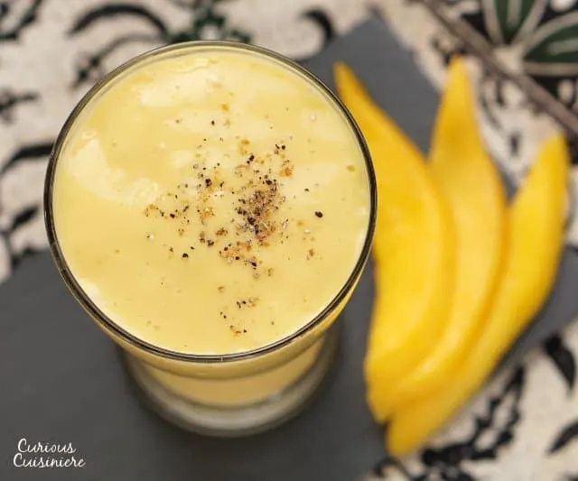 Sweet Lassi (Yogurt Drink) • Curious Cuisiniere