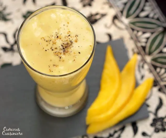 Indian Mango Lassi recipe ( Restaurant Style ) - Sandhya's Kitchen