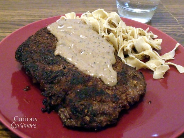 Country Fried Venison Steak from Curious Cuisiniere