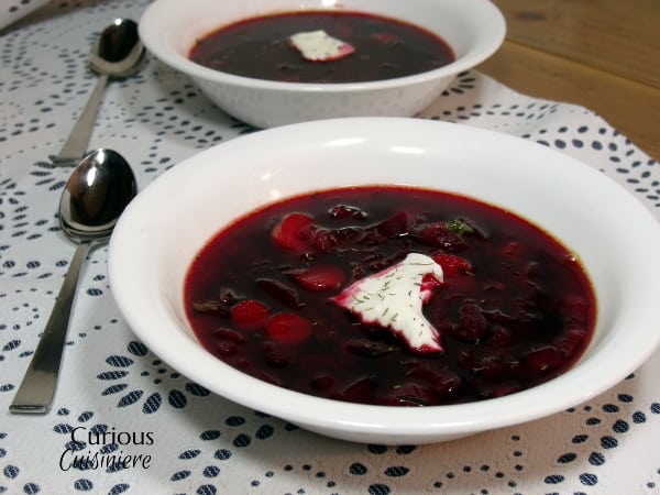 Barszcz (Polish Borscht) Soup Recipe • Curious Cuisiniere