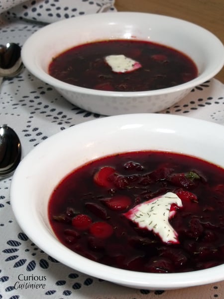 Barszcz (Polish Borscht) Soup Recipe • Curious Cuisiniere