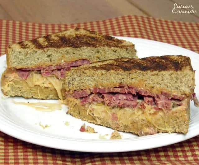 Classic Reuben Sandwich History and Recipe • Curious Cuisiniere