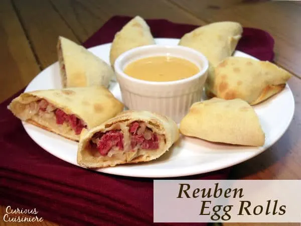 Reuben Egg Rolls Recipe - The Cookie Rookie®