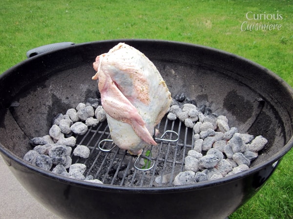 Beer can outlet chicken weber grill