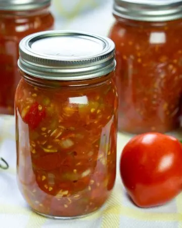 Basic Tomato Salsa For Canning • Curious Cuisiniere