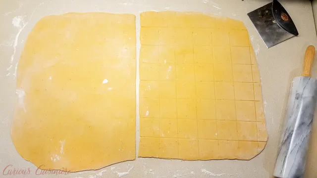 https://www.curiouscuisiniere.com/wp-content/uploads/2014/10/Making-Ravioli-Step-By-Step-1-Rolled-and-Cut-Dough-21406-1.jpg.webp