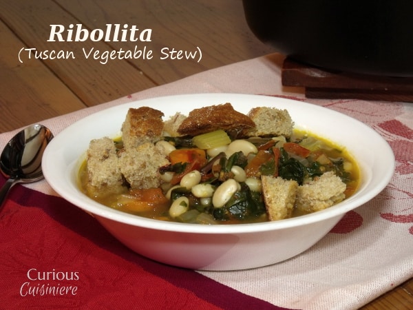 Tuscan Ribollita Vegetable Bean Stew And All About Greens • Curious Cuisiniere