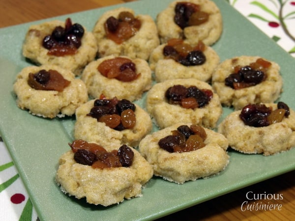 Thumbprint Mincemeat Cookies • Curious Cuisiniere