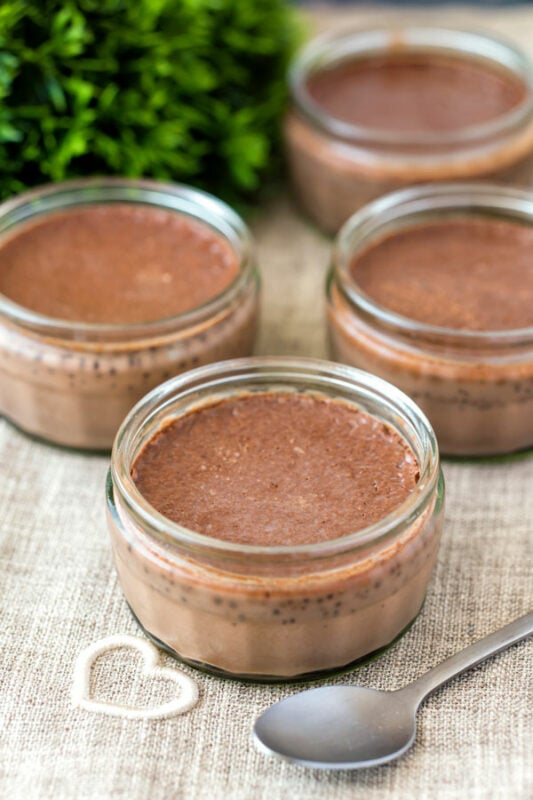 Chocolate Chai Pots de Crème - Glamorosi Cooks