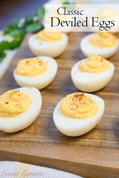 Deviled Eggs History And A Recipe • Curious Cuisiniere