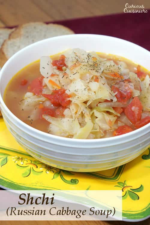 Shchi (Russian Cabbage Soup) • Curious Cuisiniere