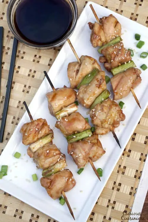 Japanese 'Yakitori' (Skewered & Grilled Chicken) ~ - Kitchen Encounters