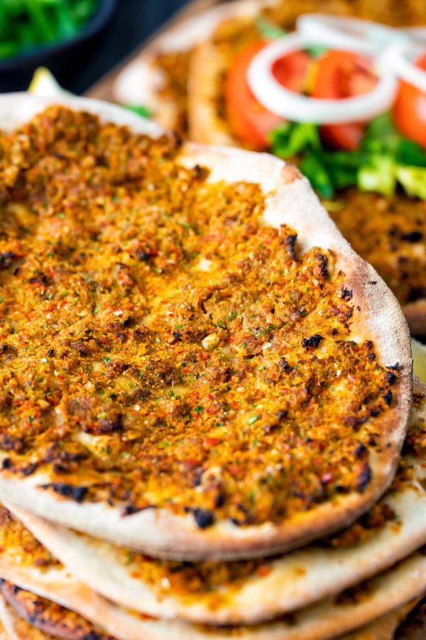 Lahmacun (Turkish Pizza) Recipe • Curious Cuisiniere