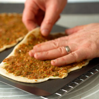 Lahmacun (Turkish Pizza) Recipe • Curious Cuisiniere