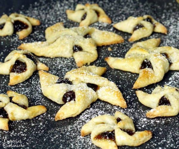 Joulutorttu (Finnish Christmas Star Cookies) • Curious Cuisiniere