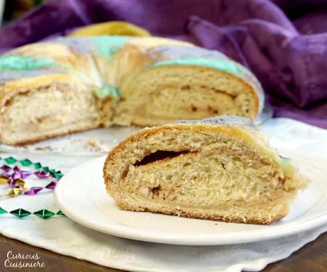 How to Bake a New Orleans Traditional King Cake - Christina's Bread Bakes