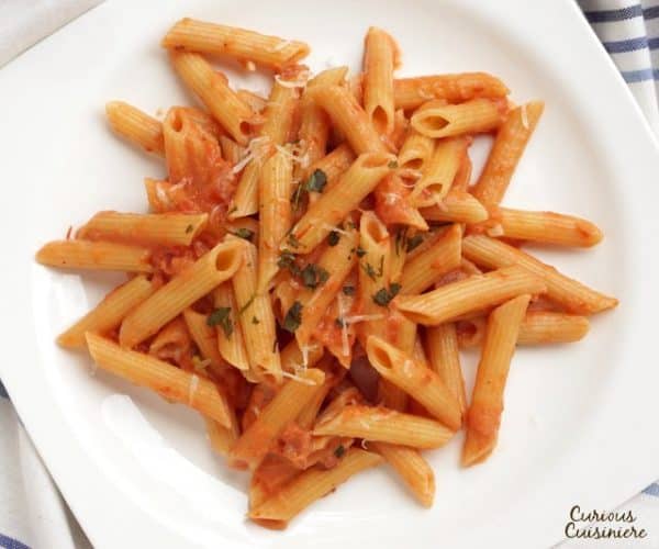 Penne Alla Vodka • Curious Cuisiniere