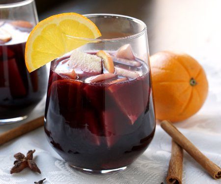 Winter Sangria Cocktail Recipe for a Crowd