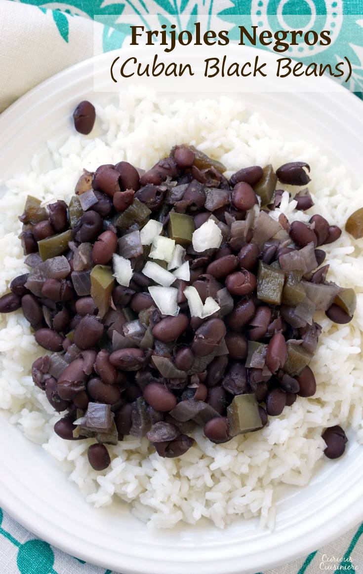 Frijoles Negros (Cuban Black Beans) • Curious Cuisiniere