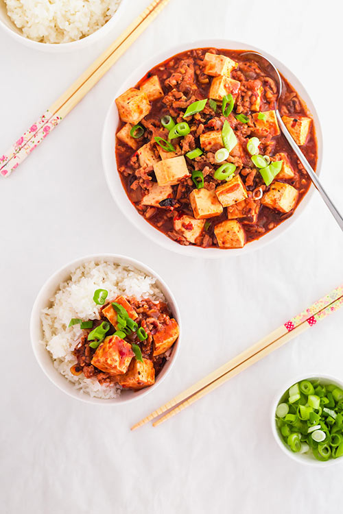 Chinese Sichuan Mapo Tofu Recipe • Curious Cuisiniere