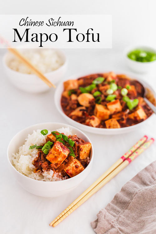 Chinese Sichuan Mapo Tofu Recipe • Curious Cuisiniere