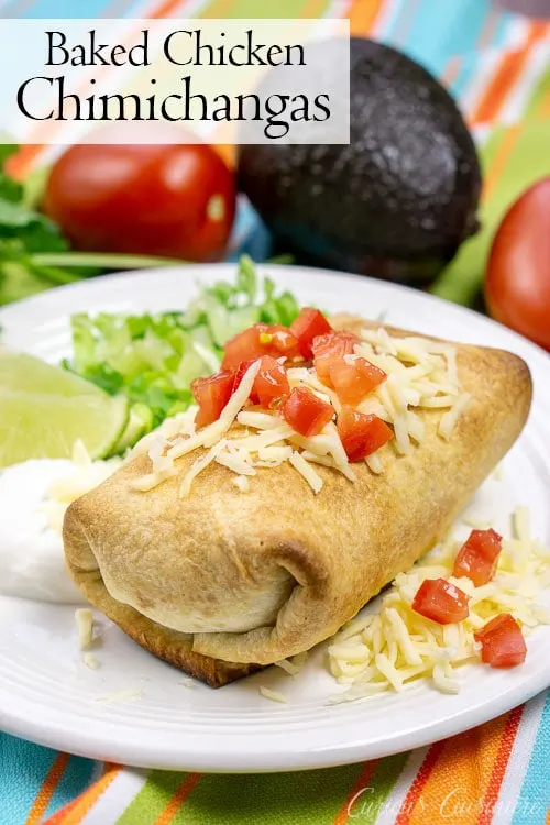 Baked Chicken Chimichangas - Mexican Recipes - Old El Paso