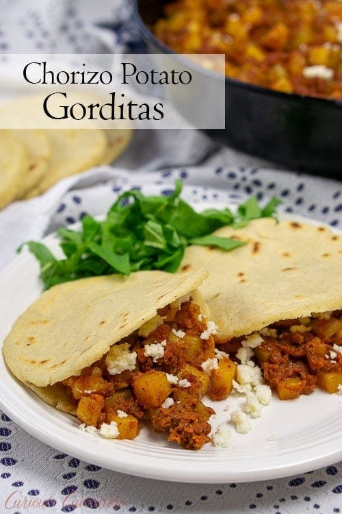 Chorizo And Potato Gorditas Recipe • Curious Cuisiniere