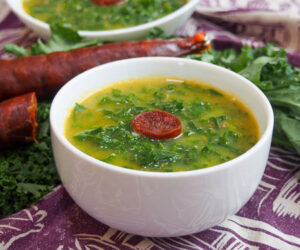 Caldo Verde (Portuguese Green Soup) • Curious Cuisiniere