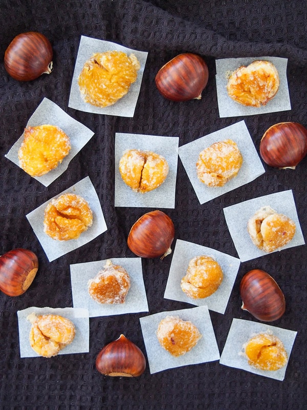 Marrons Glacés (Candied Chestnuts) • Curious Cuisiniere