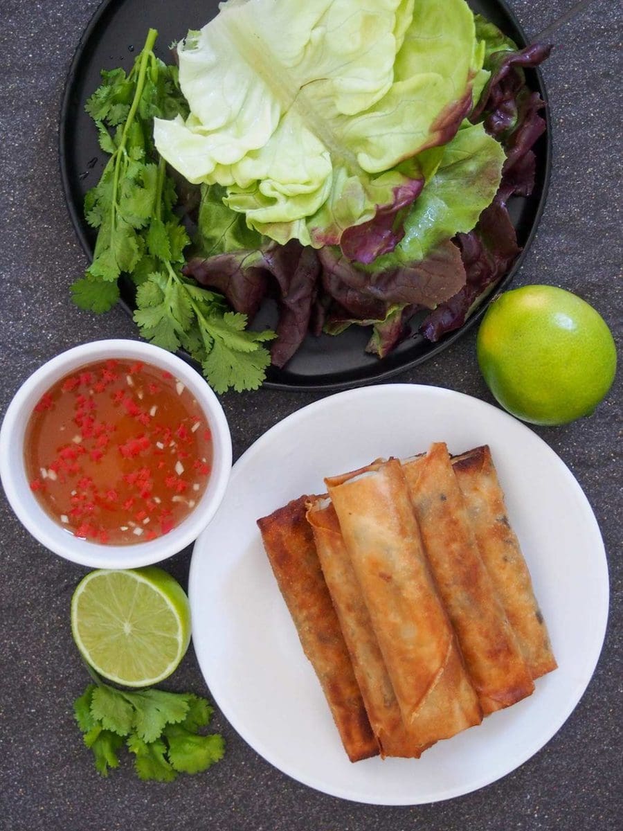 Cha Gio Vietnamese Fried Spring Rolls • Curious Cuisiniere 9852