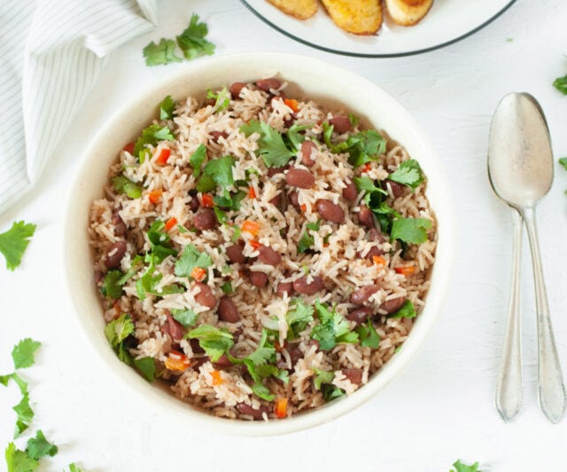 Costa Rican Gallo Pinto (Rice and Beans)