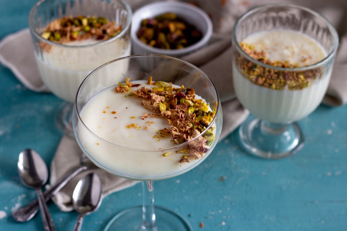 Mahalabia (middle Eastern Milk Pudding) • Curious Cuisiniere