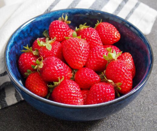 Agua de Fresa (Mexican Strawberry Water) • Curious Cuisiniere