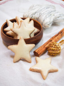 Zimtsterne (German Cinnamon Stars) • Curious Cuisiniere