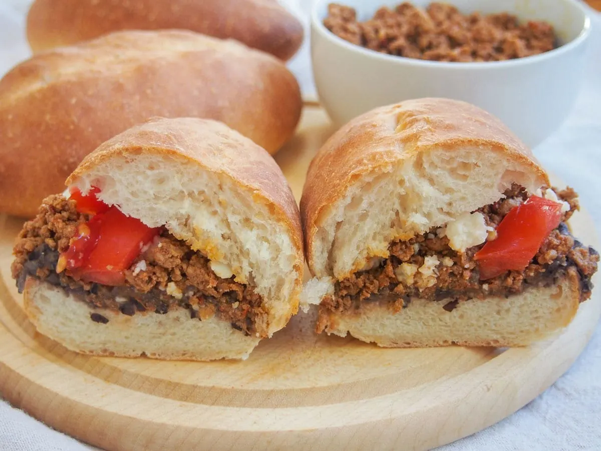 Chorizo Torta (Mexican Chorizo Sandwich) Recipe • Curious Cuisiniere