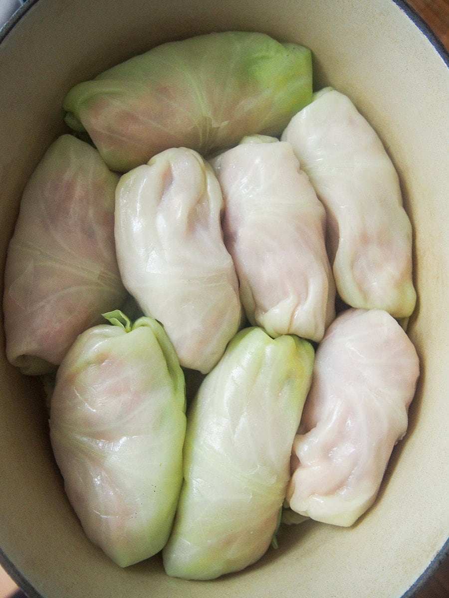 Golabki (Polish Stuffed Cabbage Rolls) • Curious Cuisiniere
